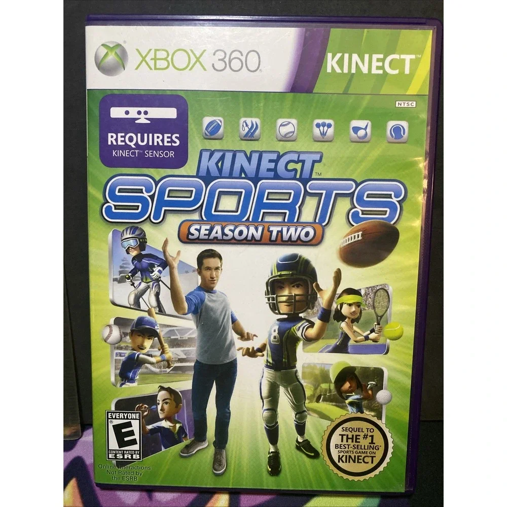 Kinect Sports: Season Two - (Microsoft Xbox 360, 2011) Complete CIB